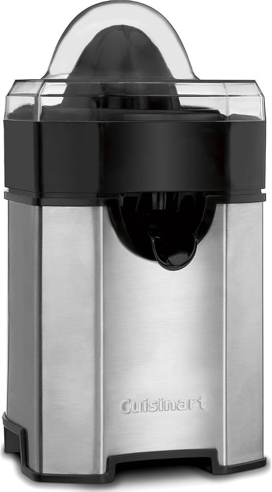 Cuisinart CCJ-500P1 Pulp Control Citrus Juicer, 1, Black/Stainless | Amazon (US)
