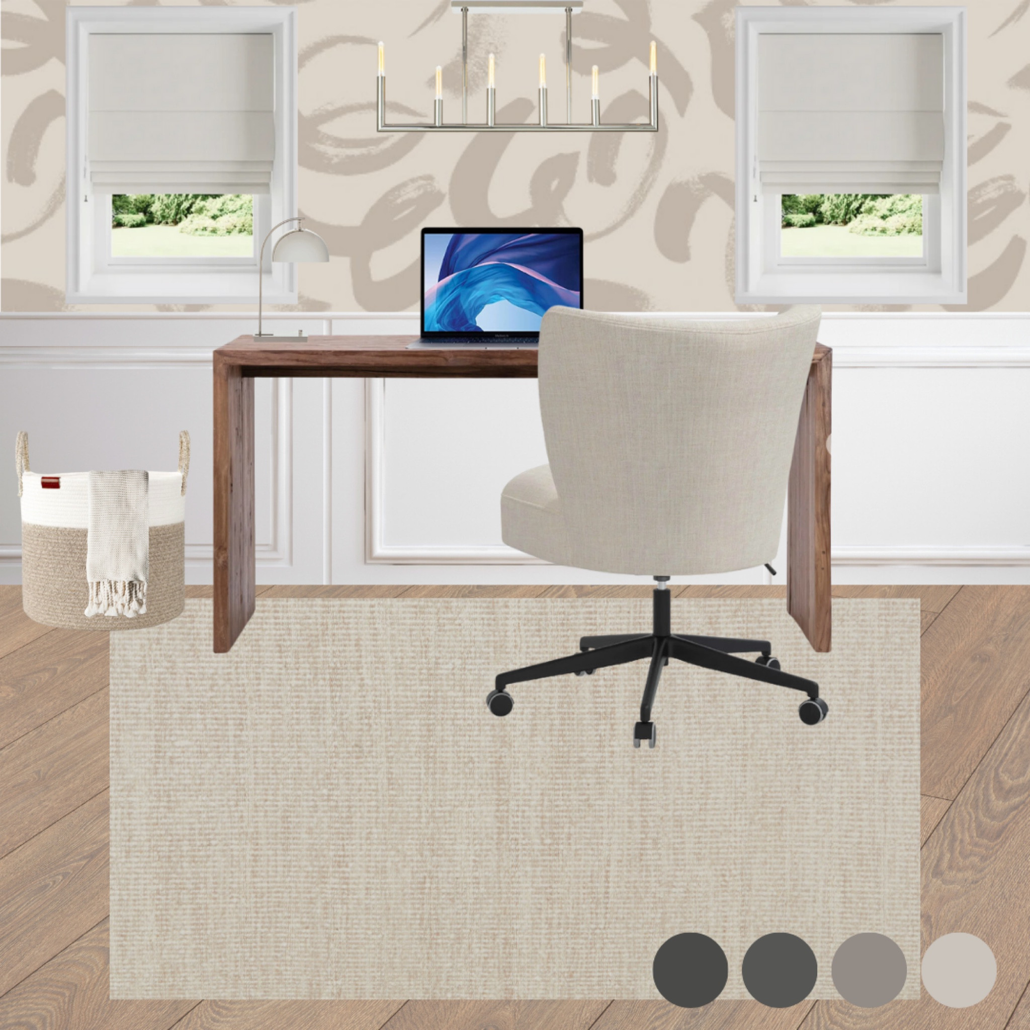 Home office, home office decor, office desk, office chair, home office storage, home office design idea, office inspo, neutral home office, home office interior design 

#LTKU #LTKhome #LTKworkwear