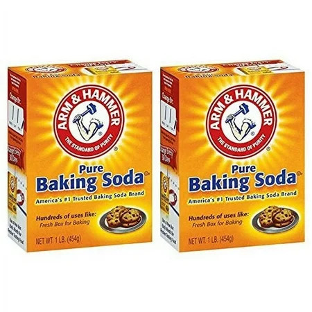 Arm & Hammer Pure Baking Soda 1 lb. Box (Pack of 2) | Walmart (US)