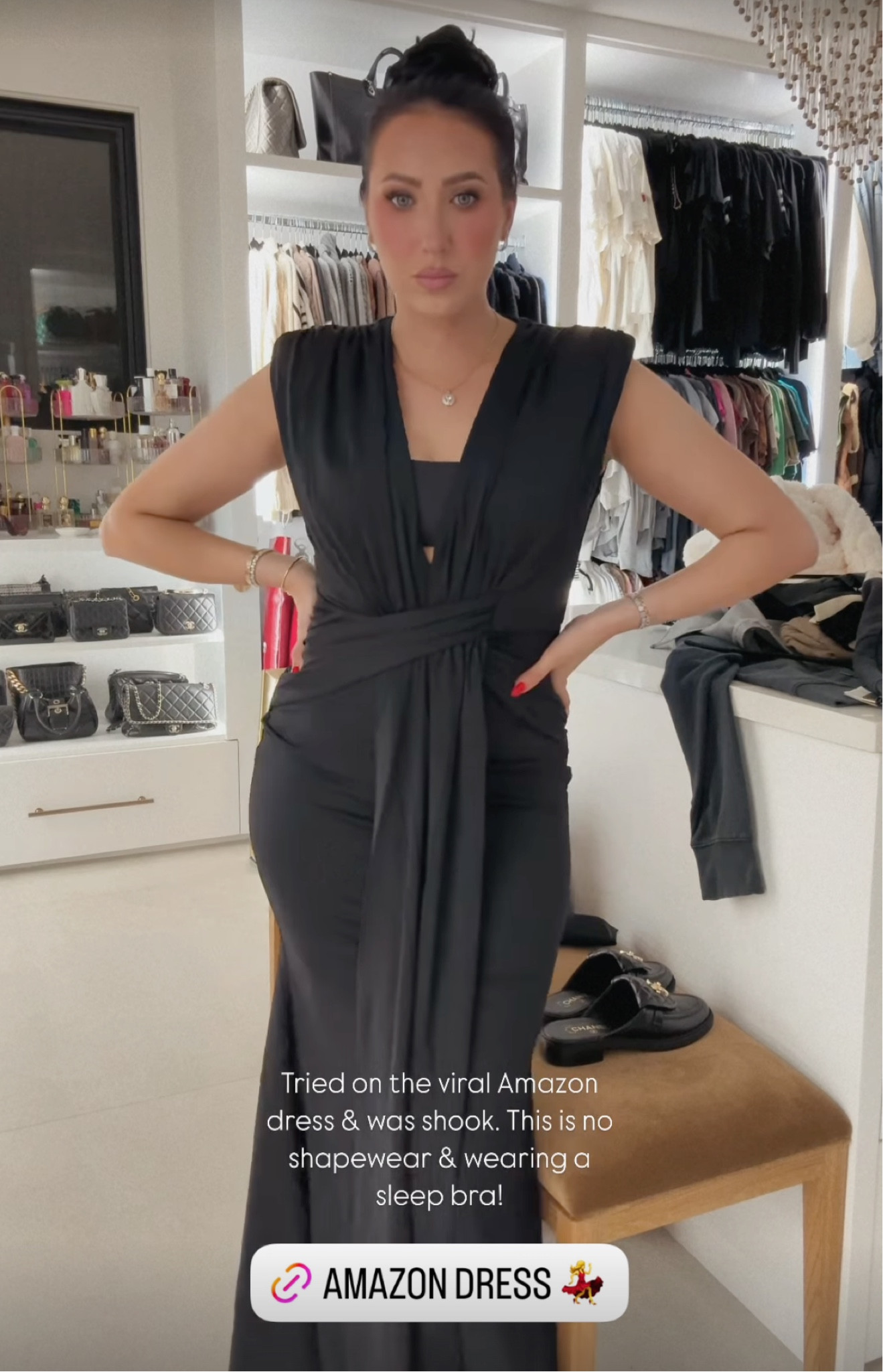 This viral Amazon dress is 🔥 so snatched and this is without shapewear 

#LTKFindsUnder100 #LTKFindsUnder50