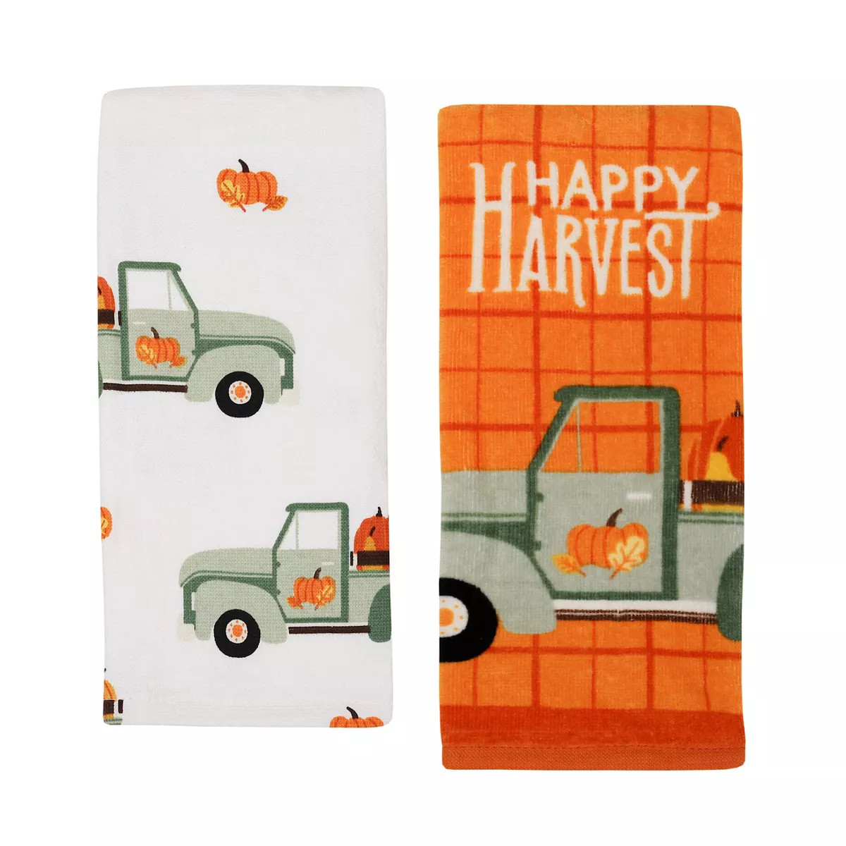 Celebrate Together™ Fall Truck Happy Harvest Terry Kitchen Towels 2-pack | Kohl's