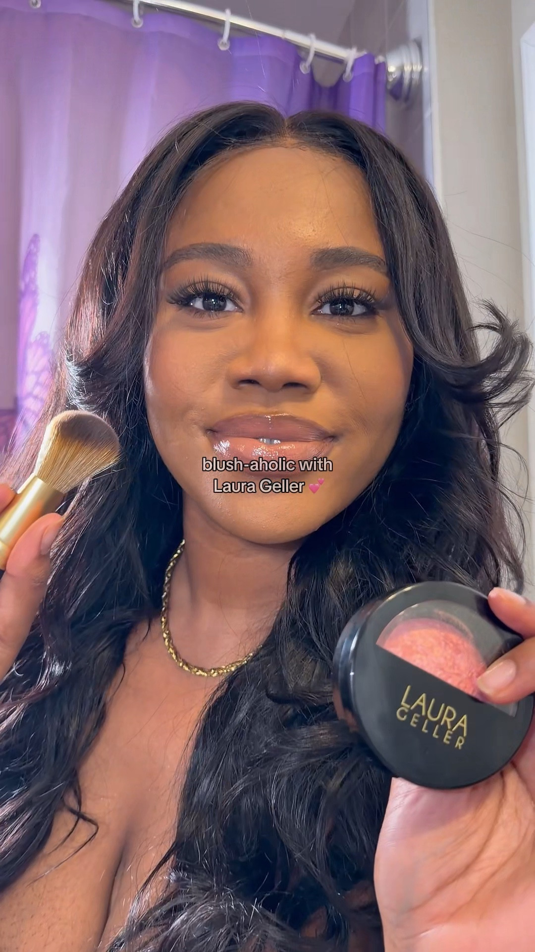 one thing about me? i’m using all 20 slides 😌🥂 #stylebyemmanuela

baked blush-n-brighten marbleized blush from @lauragellerbeauty in the style “tropic hues”. item linked on my LTK. 

#LTKstyletip #LTKbeauty #LTKcanada