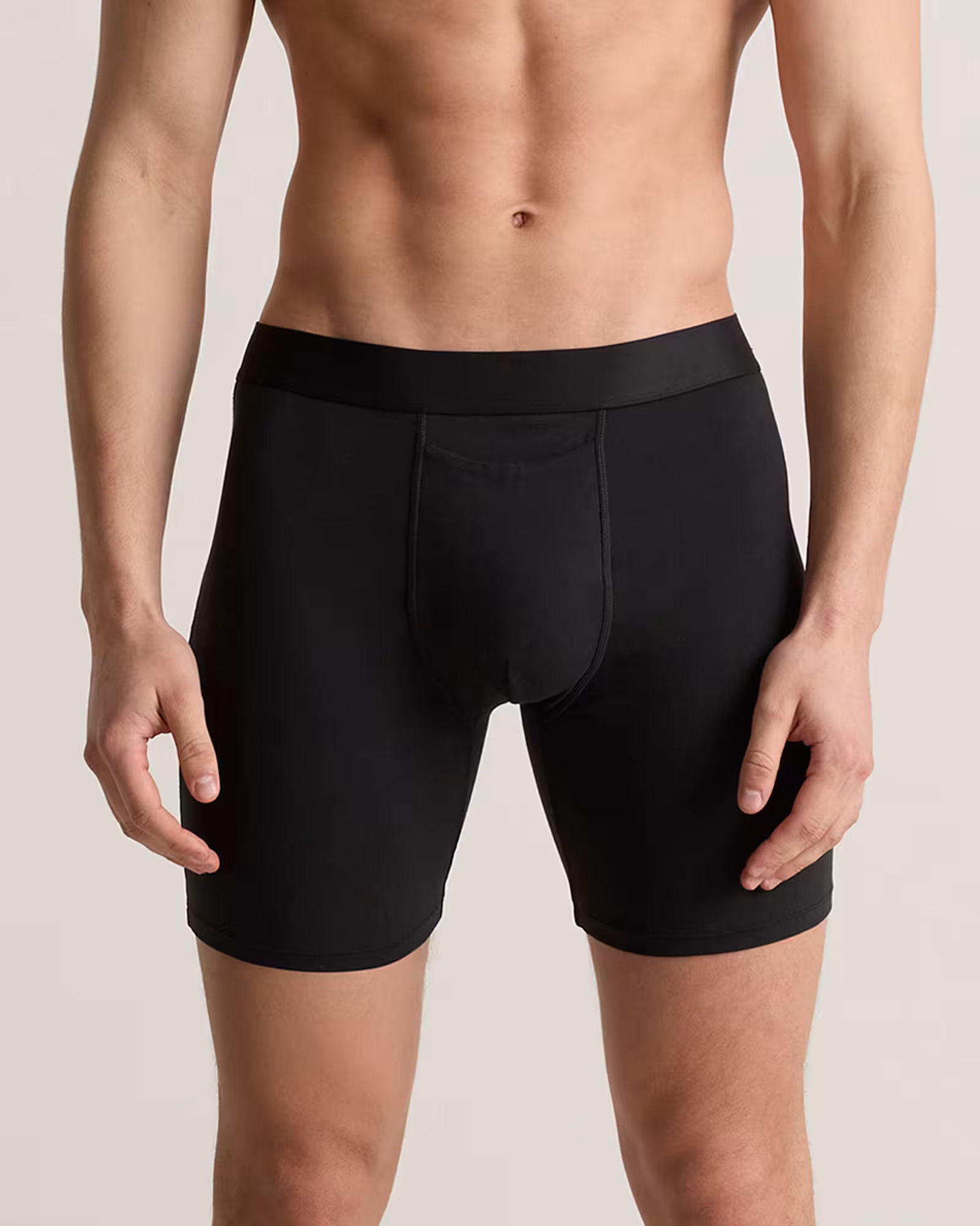 Organic Cotton 6'' Boxer Brief (3-pack) in Black | Quince