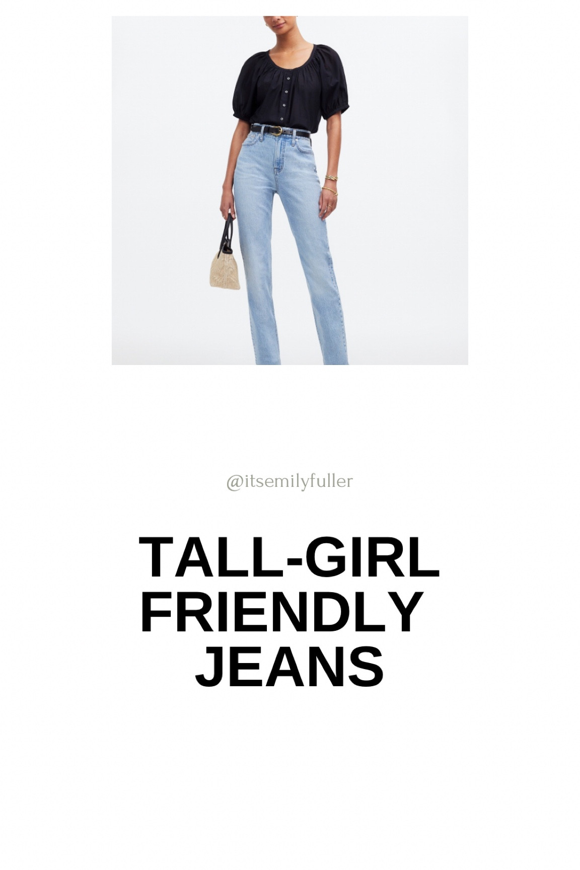 Here are my FAVORITE tall girl friendly jeans with a wide price range! Hopefully you find some you love!! These all fit me super well. I’m 150lb 5’10