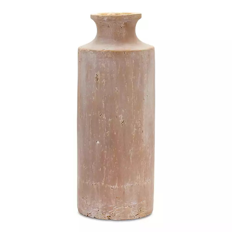Warm Beige Terracotta Vase | Kirkland's Home