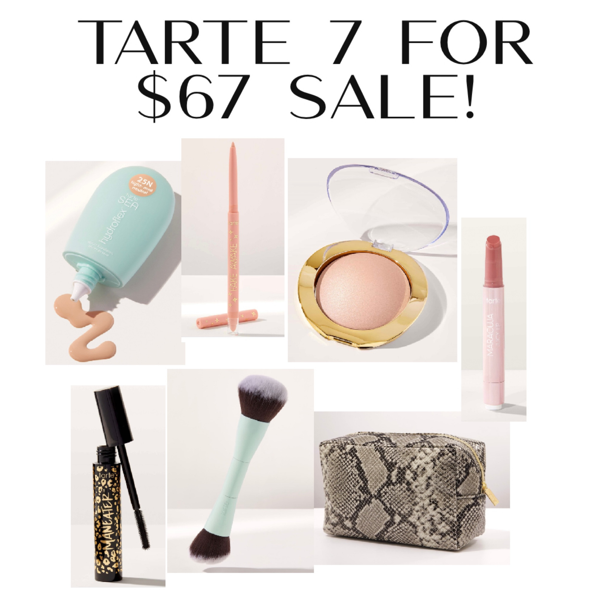 My picks for the Tarte sale! Such a great deal! #cleanmakeup #tarte

#LTKSale #LTKsalealert