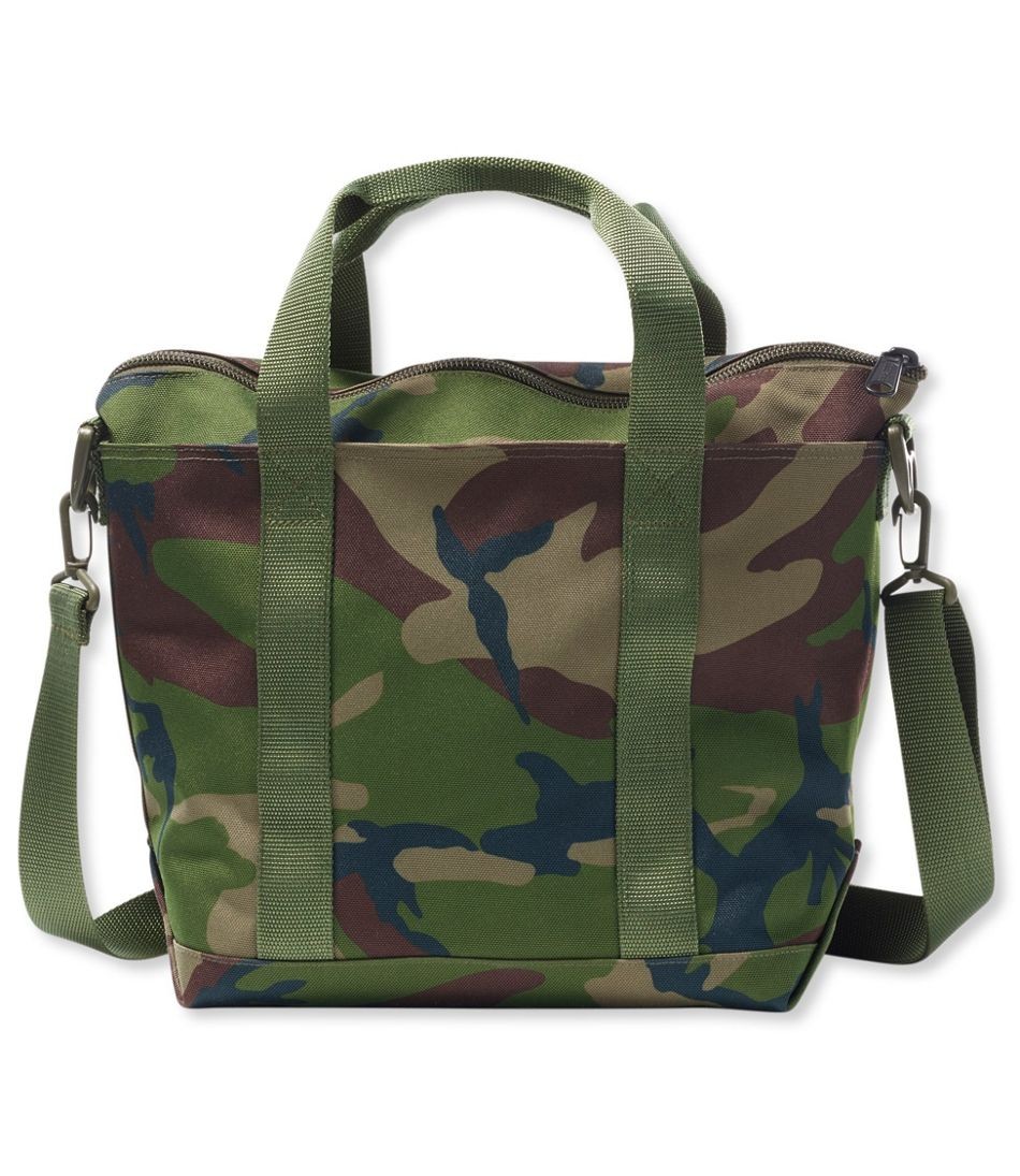 Zip Hunter's Tote Bag With Strap, Camo | L.L. Bean