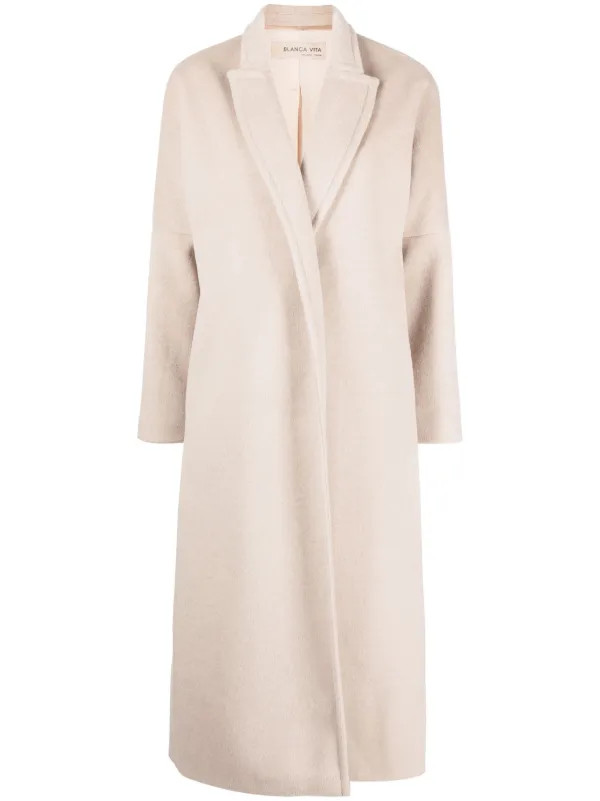 Calomeria felted maxi coat | Farfetch Global