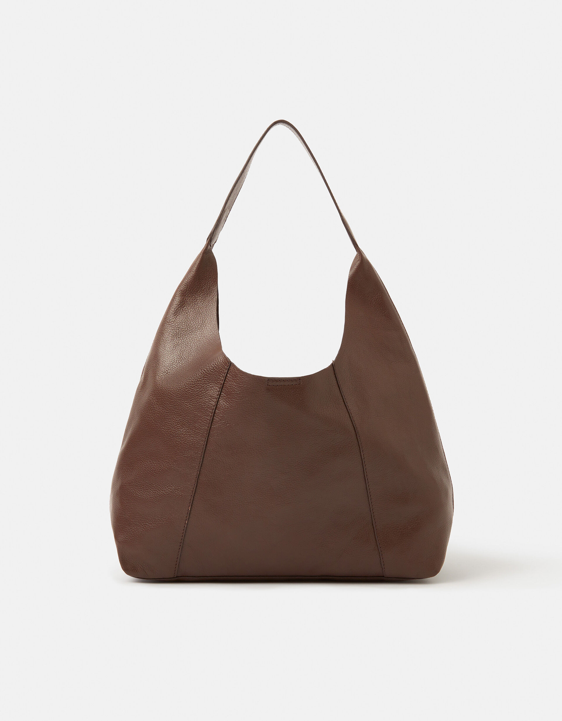 Slouchy Leather Shoulder Bag | Accessorize (Global)