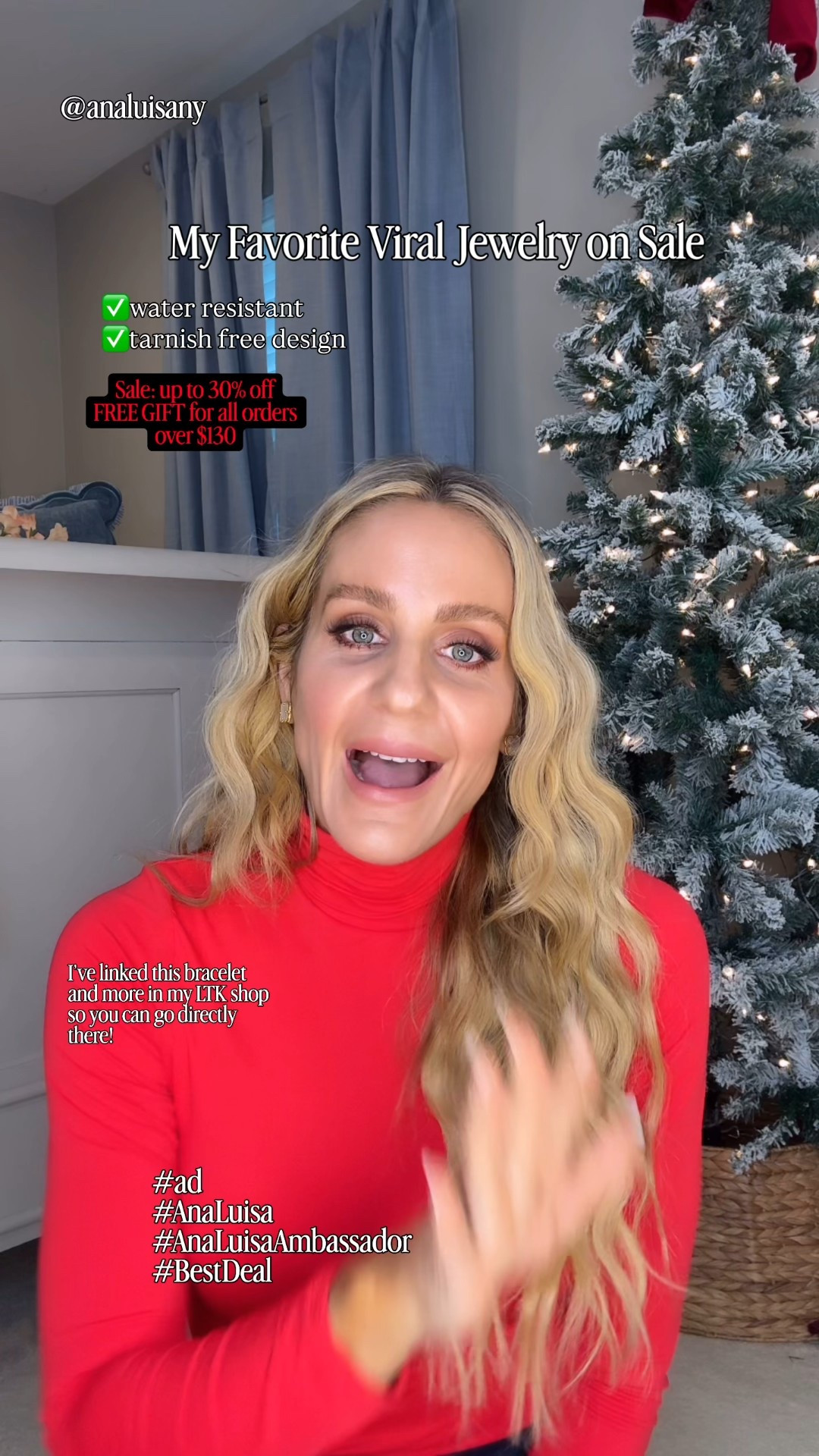 My favorite jewelry right now is on sale! Up to 30% off and with a purchase more than $130 you receive a free gift. This is my favorite necklace that I wear every day. It is available in other colors! 

#ad
#analuisa
#analuisaambassador
#bestdeeal

Follow my LTK @Pavonamarie on the @shop.LTK app to view this post and get my exclusive app-only content!

#liketkit 
@shop.ltk
https://liketk.it/5BR11  

Follow my LTK @Pavonamarie on the @shop.LTK app to view this post and get my exclusive app-only content!

#liketkit   
@shop.ltk
https://liketk.it/5BR2L

#LTKHoliday #LTKOver40 #LTKCyberWeek #LTKOver40 #LTKCyberWeek #LTKHoliday