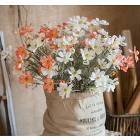 23'' Faux Cosmos Flower, Artificial Silk Flowers, Wild Daisy, Home Decor, Gifts | Etsy (US)