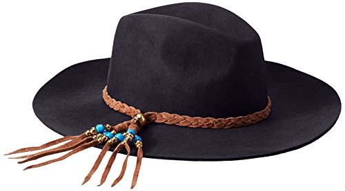 ale by Alessandra Women's Gaucho Adjustable Floppy Felt Hat With Suede Trim | Amazon (US)