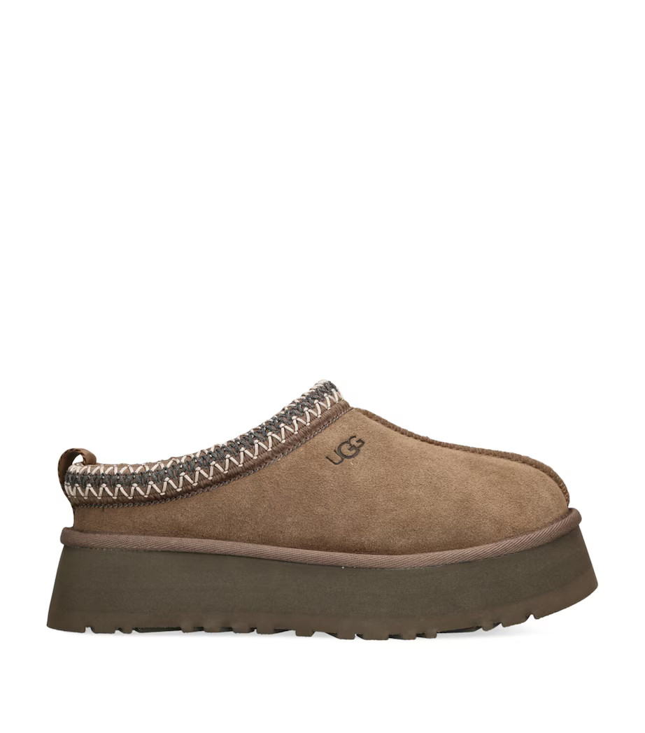 Suede Tazz Flatform Slippers 45 | Harrods