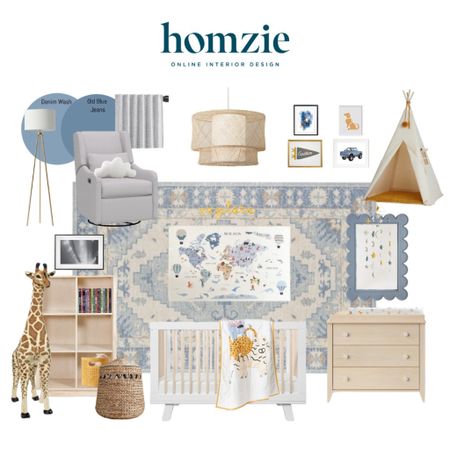 We loved designing this fun-themed nursery for our virtual interior design client. This space features a kids tee pee, tiered woven chandler, white crib, and glider

Work 1:1 with a Homzie virtual interior designer for a low flat-rate and receive a custom, shoppable decorating plan! - all online.  Get started homziedesigns.com/work-with-us


#LTKStyleTip #LTKHome #LTKBaby
