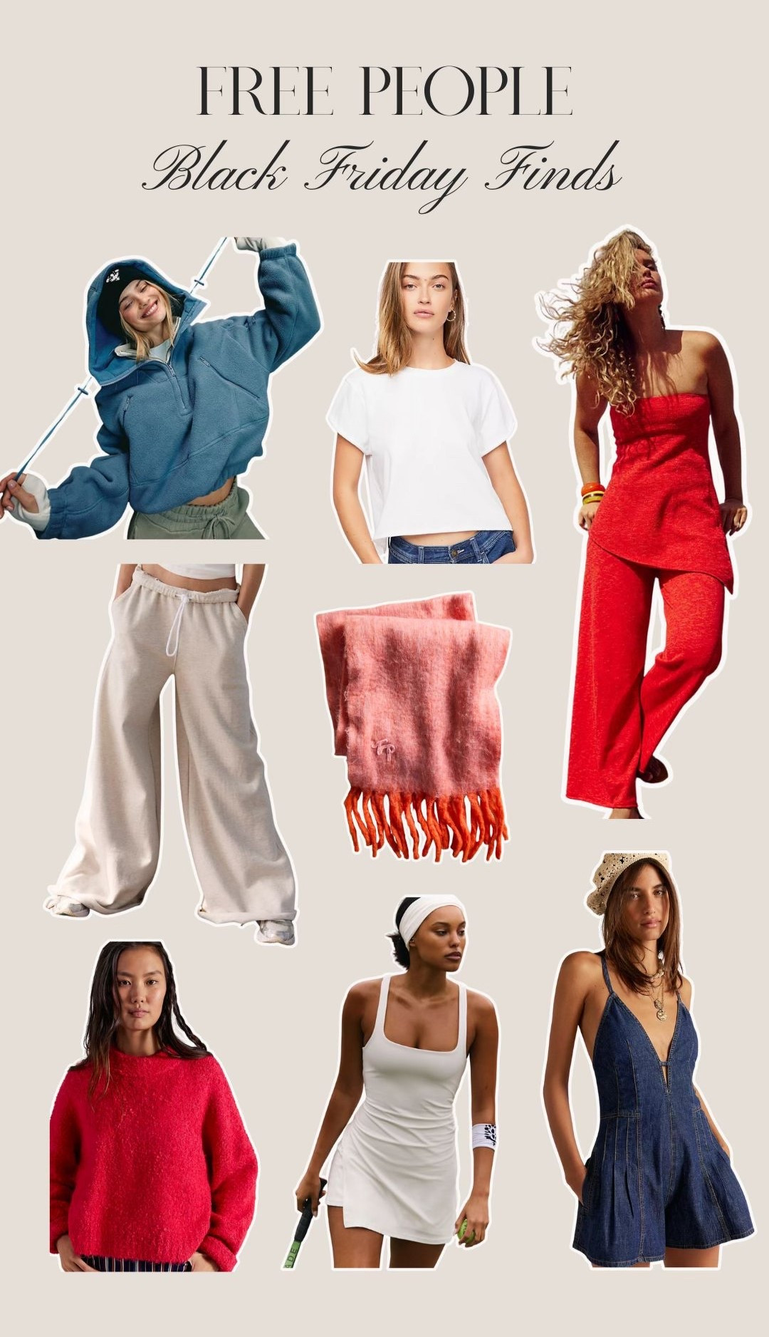 50% off select styles on Free People for Black Friday!!

#LTKSaleAlert #LTKHoliday #LTKCyberWeek