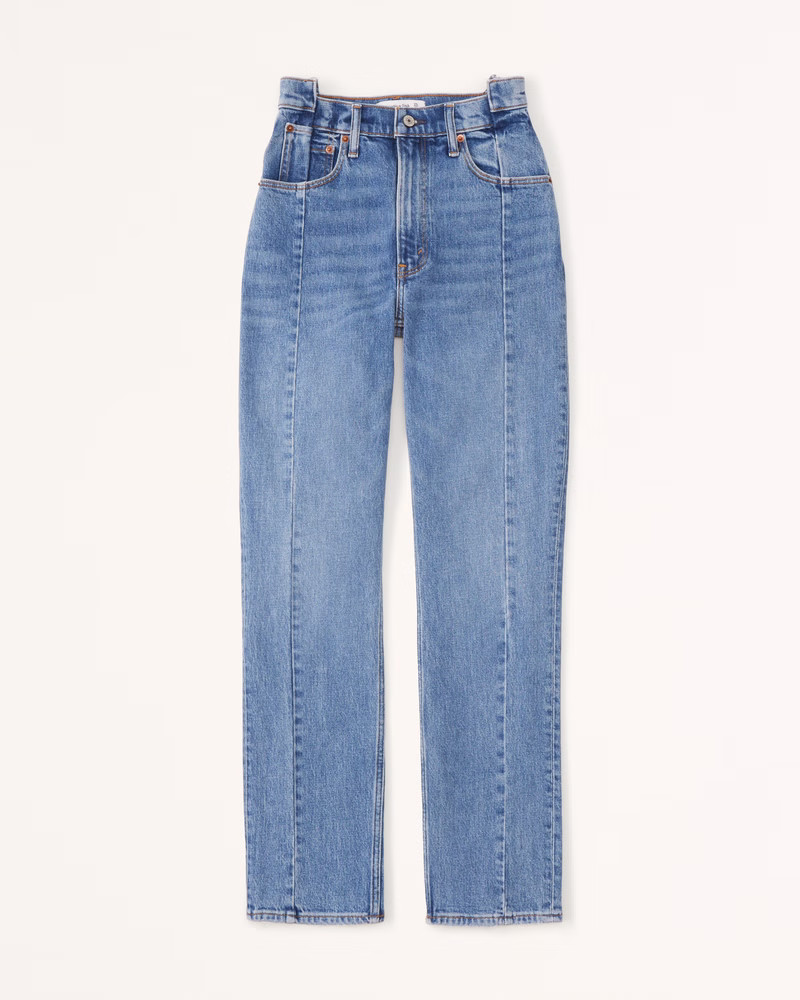 Ultra High Rise 90s Straight Jeans | Abercrombie & Fitch (US)