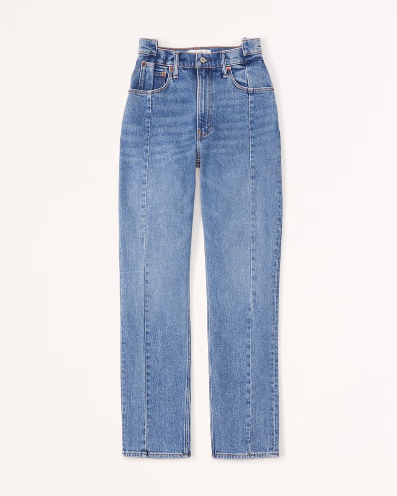 Ultra High Rise 90s Straight Jean | Abercrombie & Fitch (US)