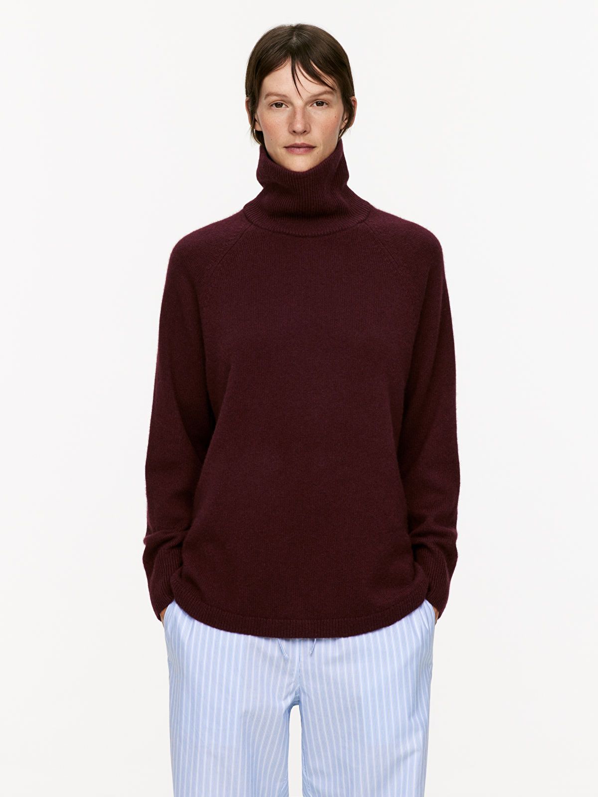 Roll-Neck Cashmere-Wool Jumper | ARKET (US&UK)