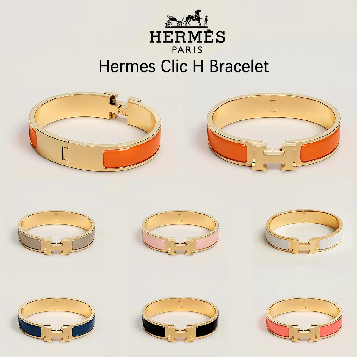 Enamel Rainbow Clic H Bracelet For Women And Men  HERMES Fashion Opal Jewelry In From Jannashoes,... | DHGate