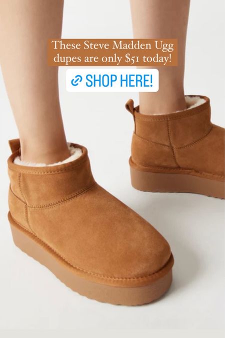 UGG Dupes! Only $51 today 

#LTKCyberSaleES #LTKHoliday #LTKCyberWeek