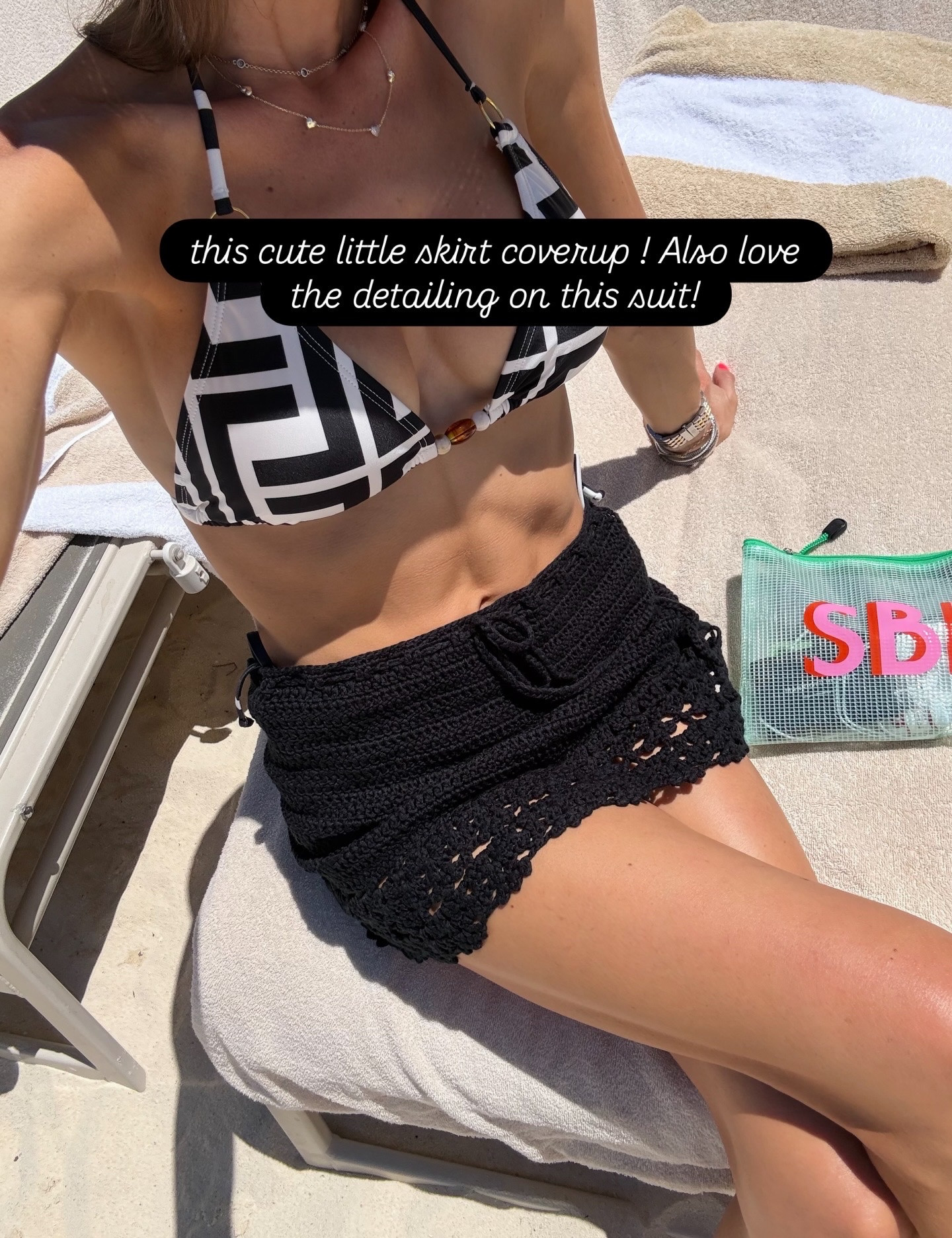 Spring vacation outfit bikini crochet skirt coverup 

#LTKPetite #LTKSaleAlert #LTKootd