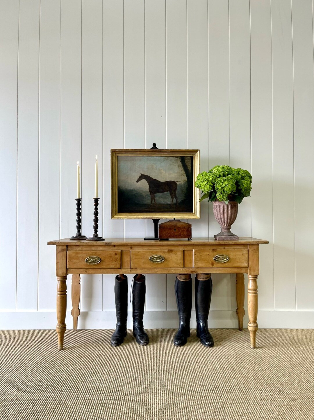 An Antique English Country Pine Sideboard or Server C1810 - Etsy | Etsy (US)