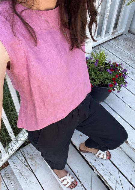 Collecting as many linen pieces as possible to live in all summer. Natural fibers are my go to so all the linen & cotton, please 💕🌱☀️ Also, these pants!! I highly recommend them if you’re looking for a good pair of linen pants! & they’re under $50! 

#LTKStyleTip #LTKFindsUnder50 #LTKSeasonal