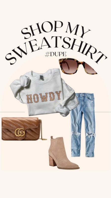 Howdy vintage feel sweatshirt, crewneck sweatshirt, women’s clothes

#LTKFind #LTKunder50 #LTKstyletip