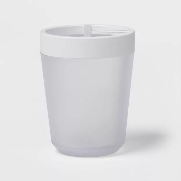 Toothbrush Holder Frosted - Room Essentials™ | Target