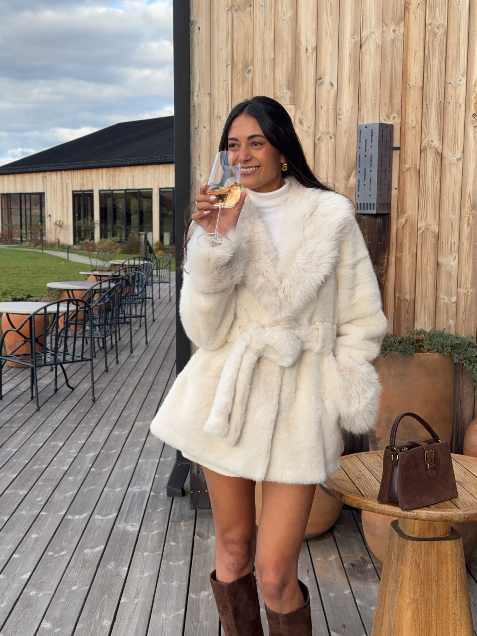 Fall jacket, fall outfit 
Wearing size M