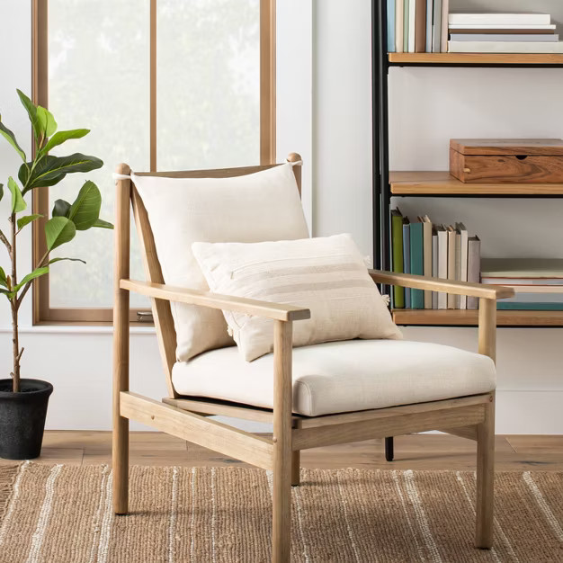 Tassel Center Band Stripes Throw Pillow - Hearth & Hand™ with Magnolia | Target