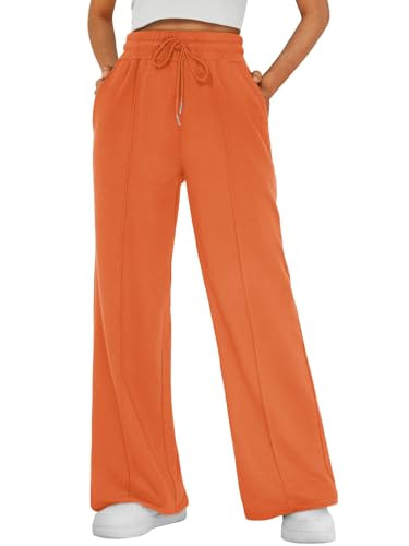 AUTOMET Womens Wide Leg Sweatpants Baggy Lounge Travel Pants Fall Fashion Outfits 2026 Winter Clo... | Amazon (US)