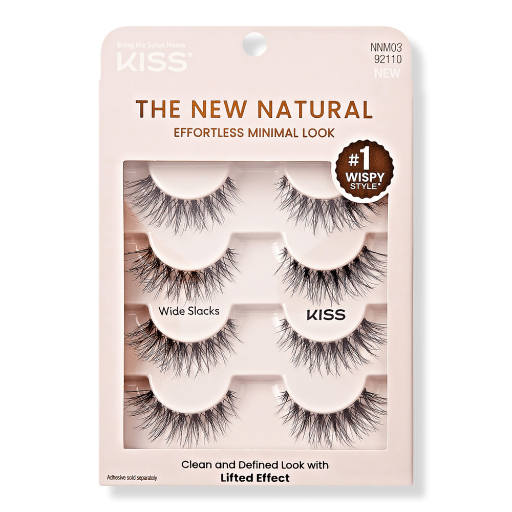 Kiss The New Natural Lash Multipack - Wide Slacks | Ulta