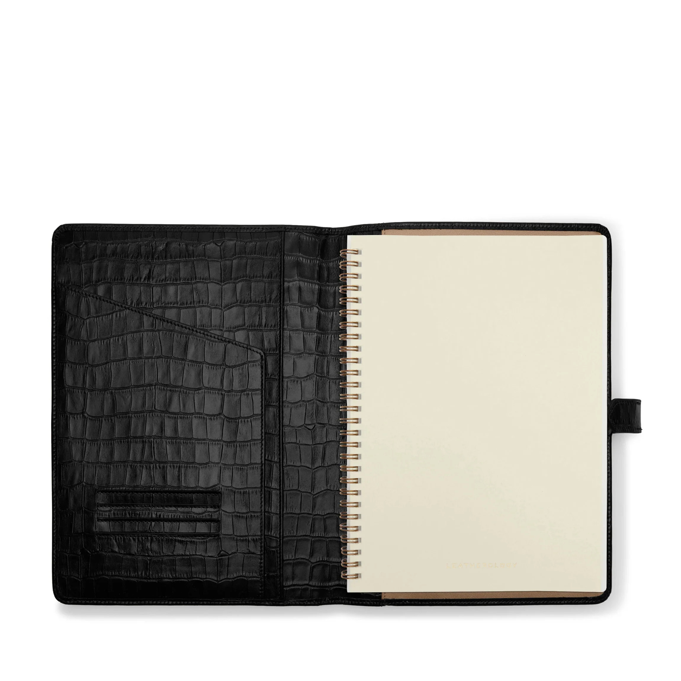 B5 Composition Snap Spiral Journal | Leatherology