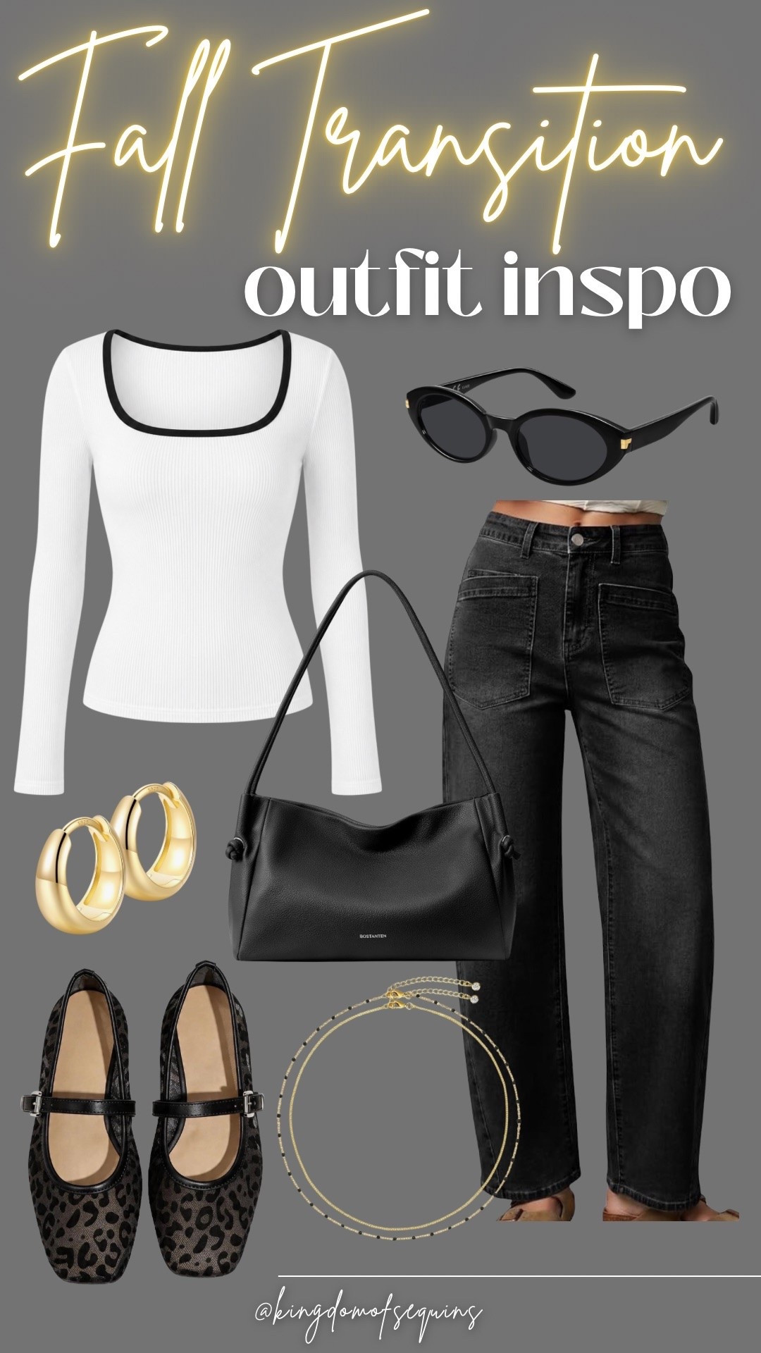 Chic outfit perfect for transitioning to fall.

#LTKootd #LTKSeasonal #LTKgrwm