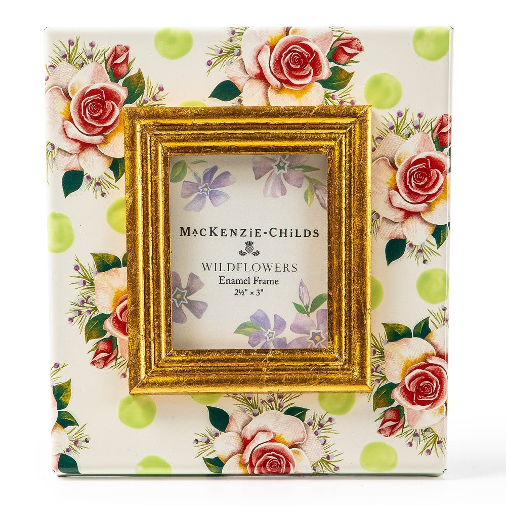 Wildflowers Green 2.5" x 3" Frame | MacKenzie-Childs