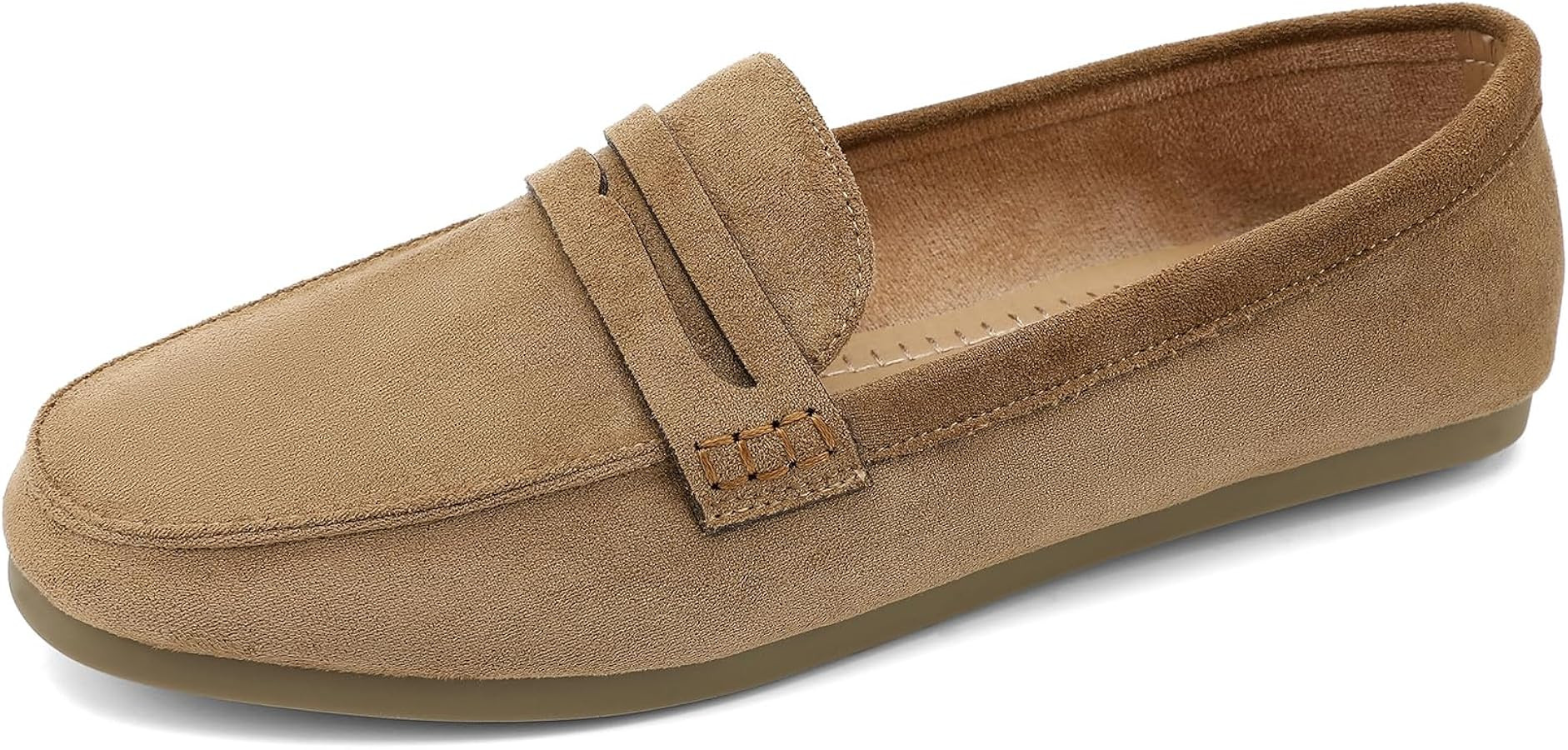 UBFEN Womens Penny Loafers Comfortable Lightweight Walking Flats Slip On Spring Fall Shoes for Wo... | Amazon (US)