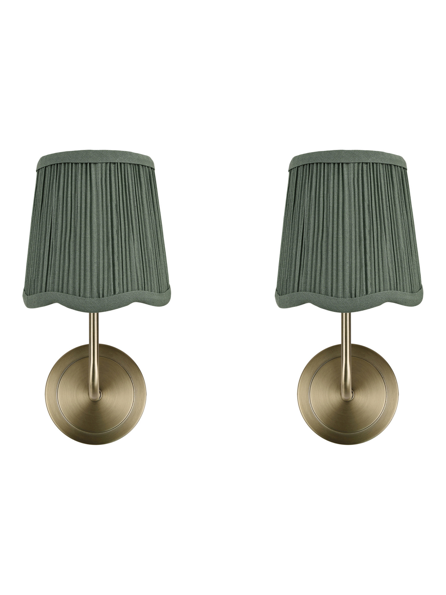 2pk 13.25in Pleated Battery Operated Sconces | TJ Maxx