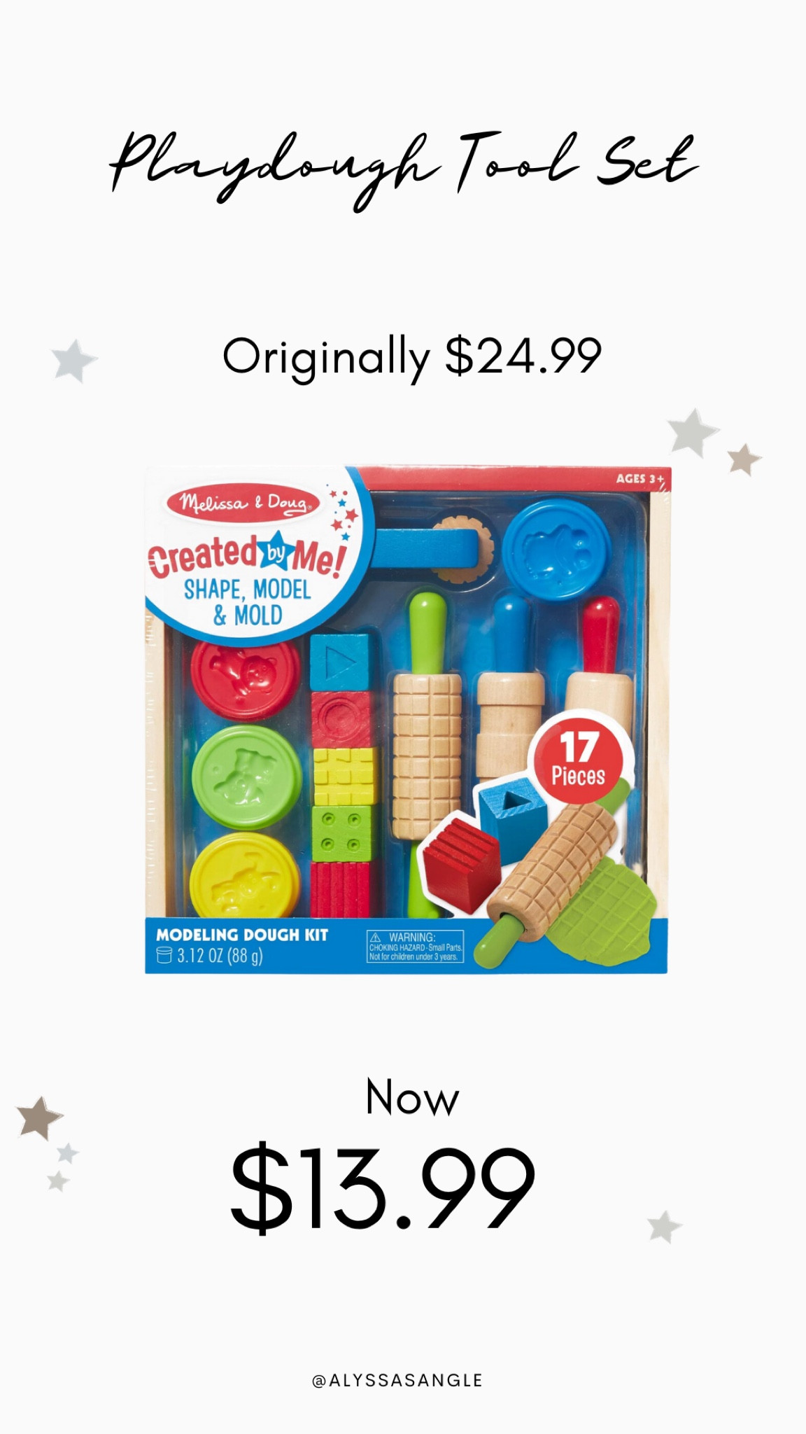 Melissa and Doug play dough set

#LTKGiftGuide #LTKsalealert #LTKCyberWeek