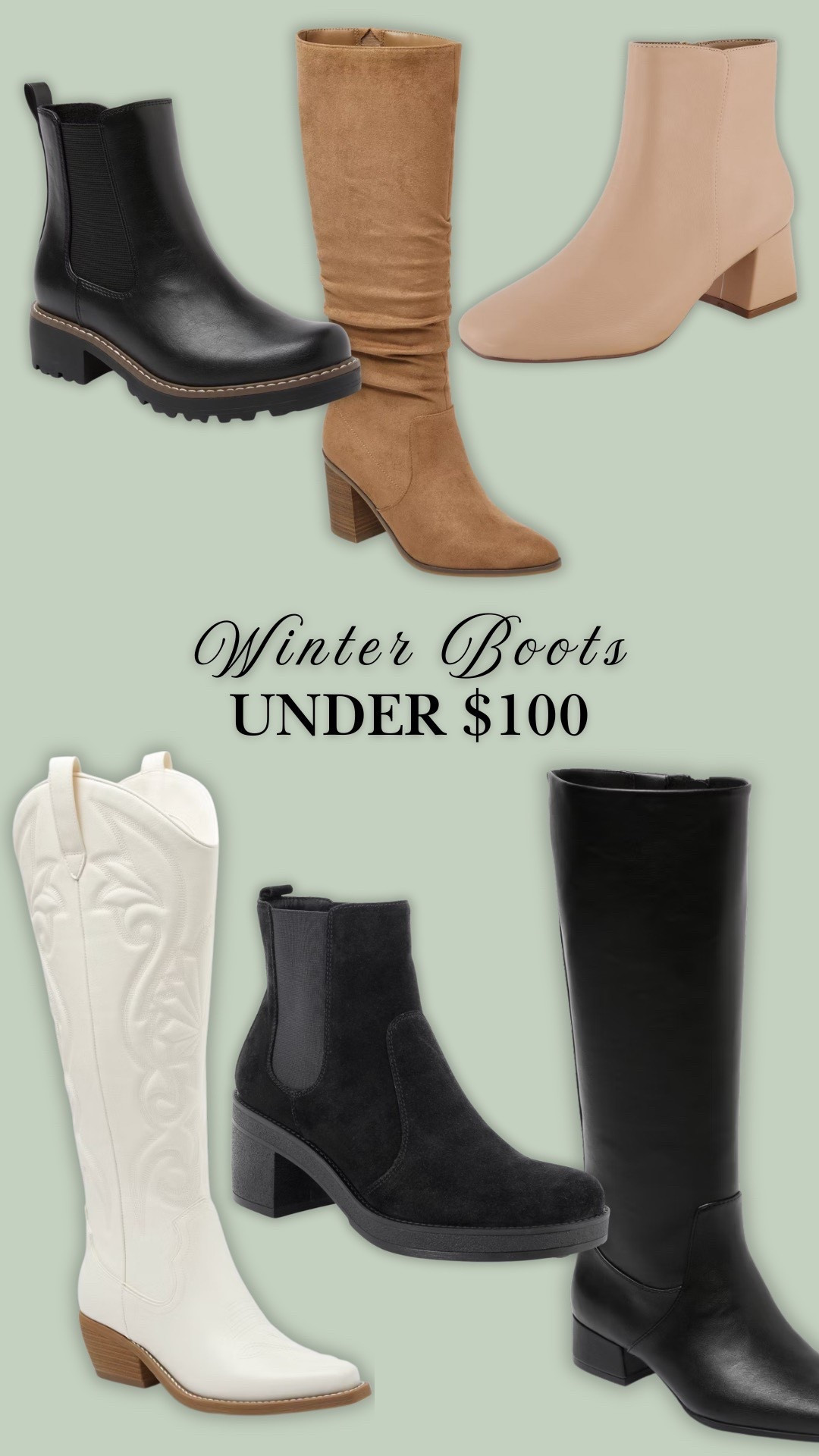 Winter boots for under $100?  Yes please! 

#LTKGiftGuide #LTKHoliday #LTKFindsUnder100