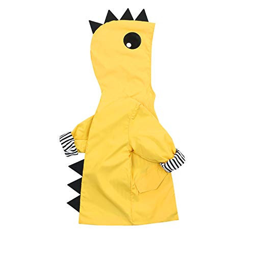 YOUNGER TREE Toddler Baby Boy Girl Duck Raincoat Cute Cartoon Hoodie Zipper Coat Outfit (Dinosaur, 4T) | Amazon (US)