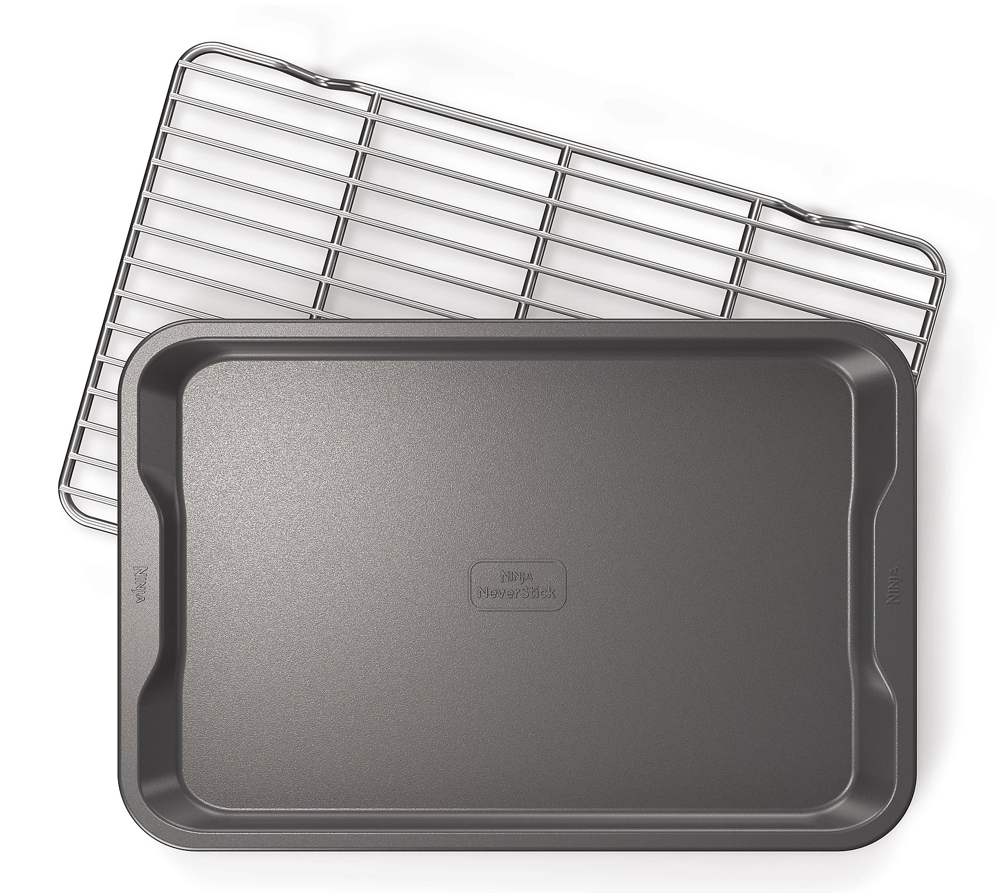 Ninja NeverStick Essential 2-Piece Baking Sheet & Rack Set | QVC