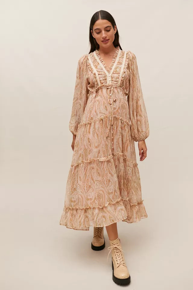 Dress Forum Paisley Tiered Dress | Urban Outfitters (US and RoW)