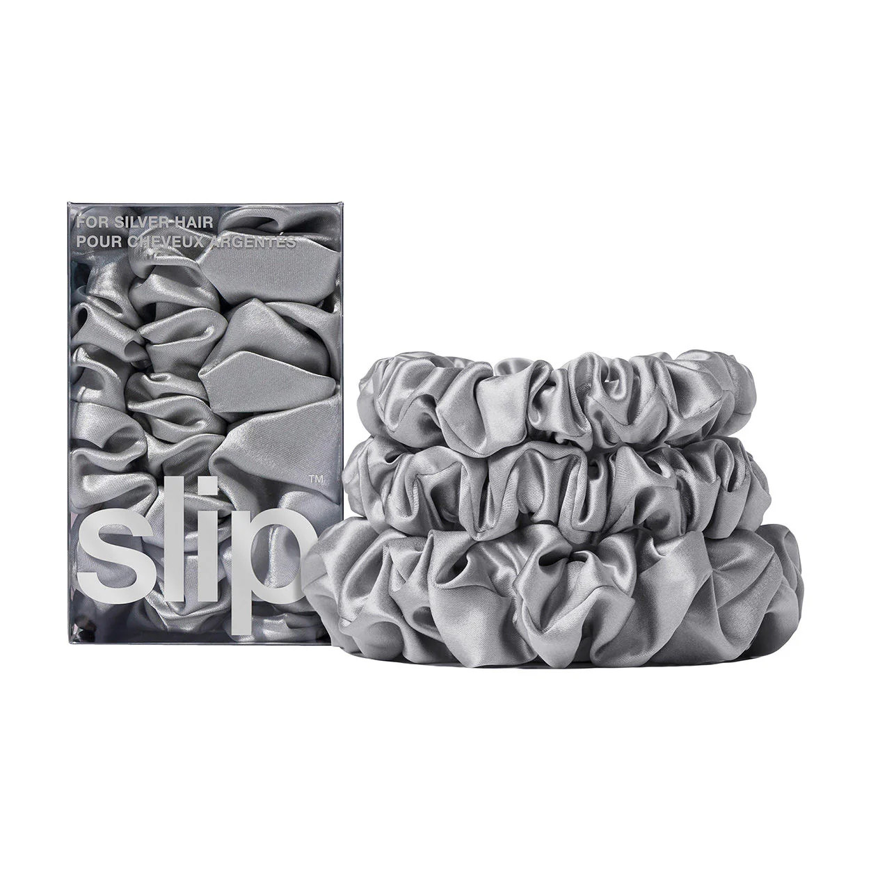 Back to Basics Assorted Scrunchies Silver | Bluemercury, Inc.