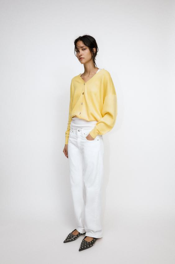 STUDDED FLAT SLINGBACKS | Zara US