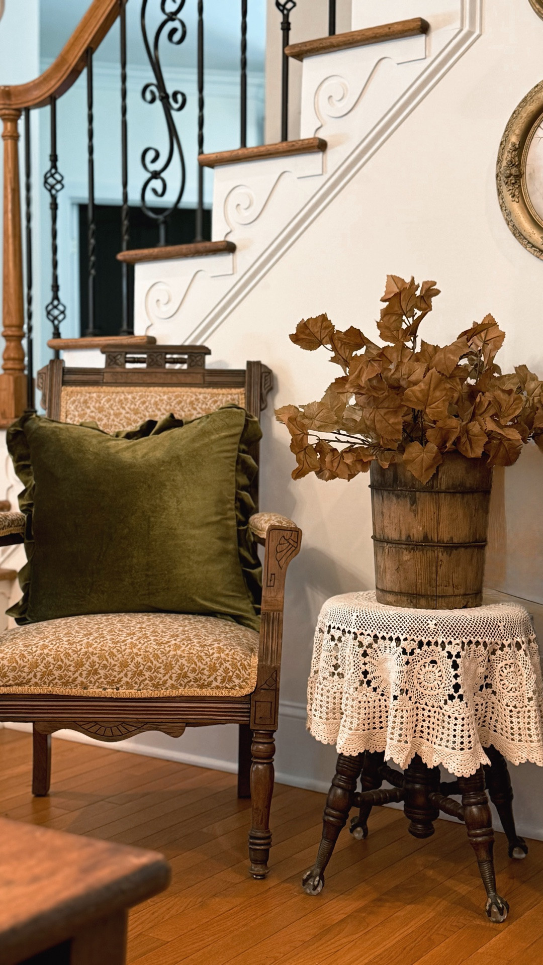 Give me all of the faux fall stems along with velvety pillow covers as possible!  I’m adoring these bundle of 3 stems from Amazon along with velvety soft pillow cover in this gorgeous green.  Create a cozy cottage style in your home with these items

#LTKSeasonal #LTKHome