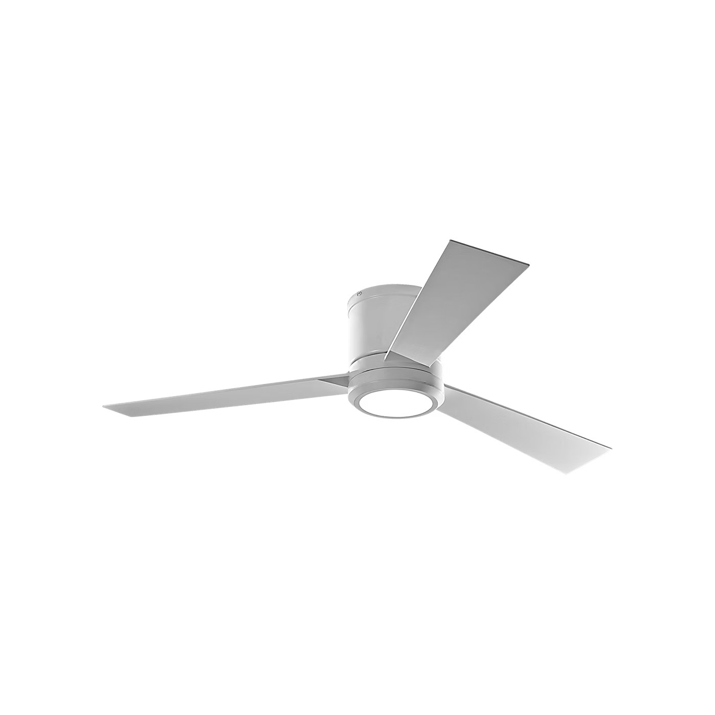Clarity 52" Semi Flush LED Ceiling Fan | Visual Comfort