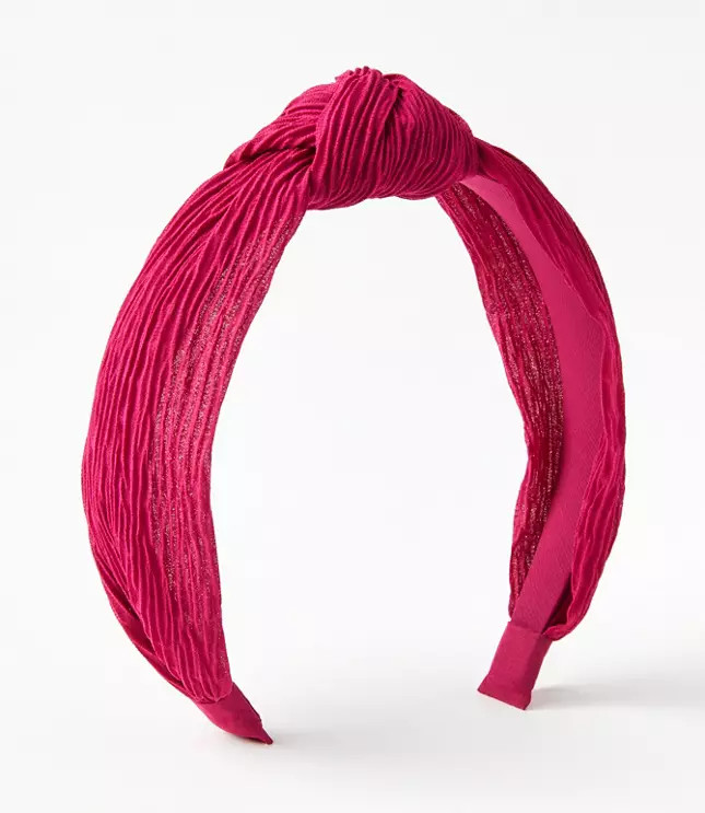 Pleated Knot Headband | LOFT