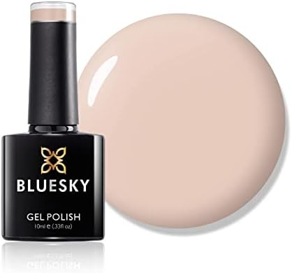 Bluesky Gel Nail Polish, Powder My Nose 80567, Beige, Light, Nude, Pale,Spring, Tan Long Lasting,... | Amazon (UK)