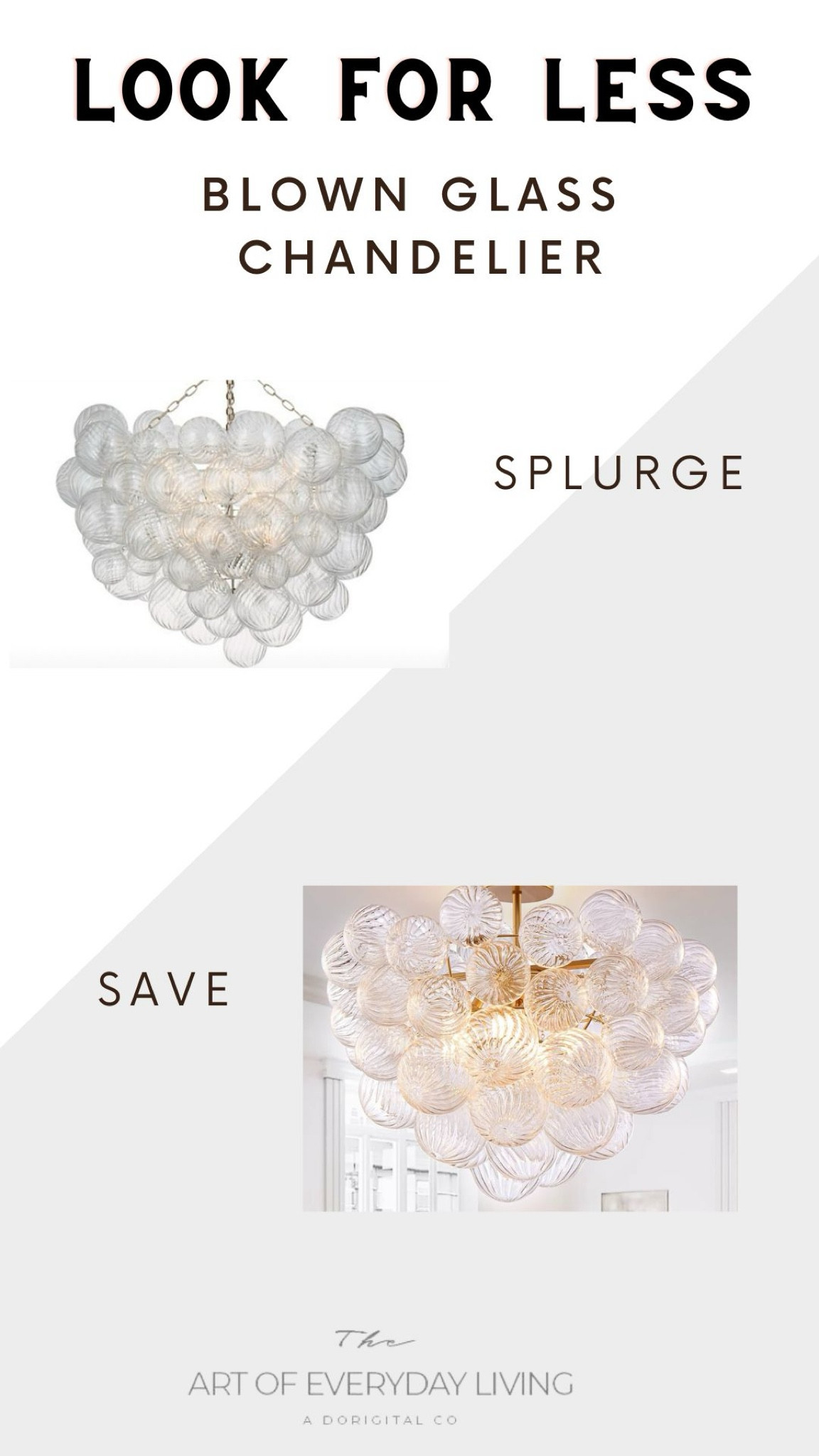 Look for Less Blown Glass Chandelier 
#amazonlighting
#amazonfind
#glasschandelier
#affordablelighting


#LTKsalealert #LTKhome